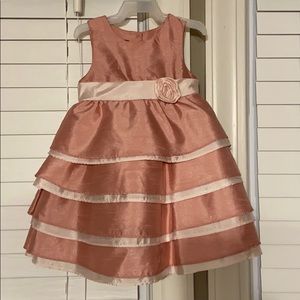 Wendy Bellissimo 9mo silk taffeta dress.